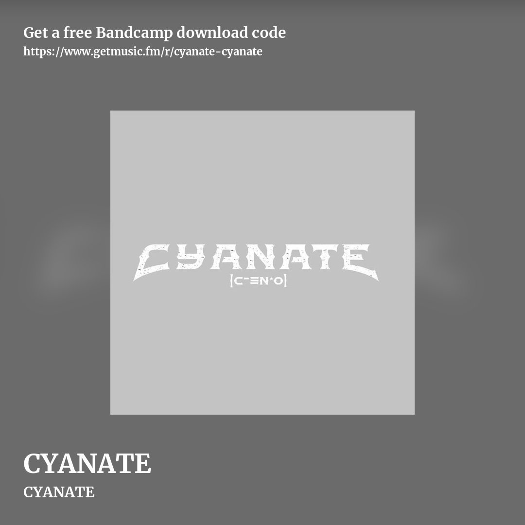 CYANATE by CYANATE, square promo share image