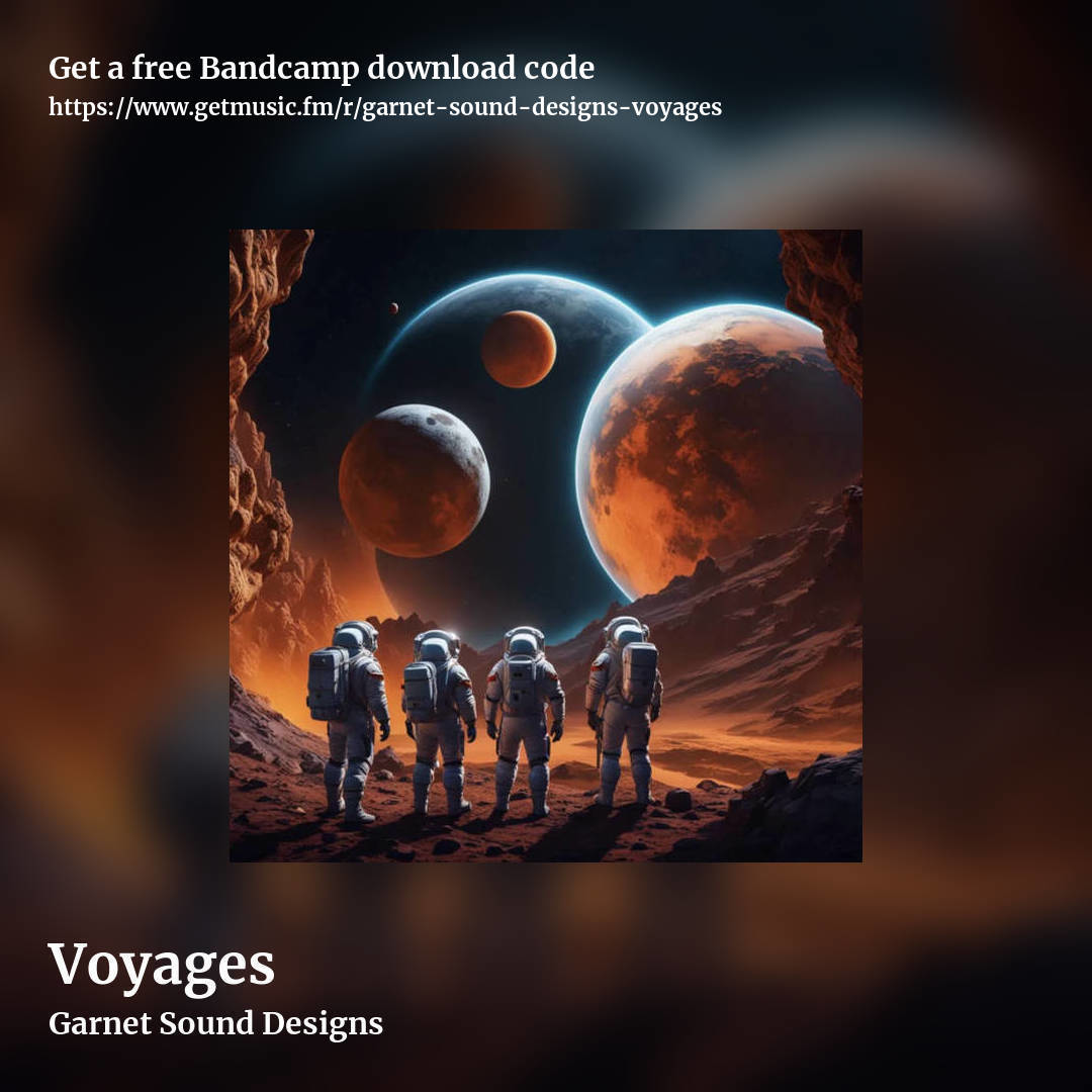 Voyages by Garnet Sound Designs, square promo share image