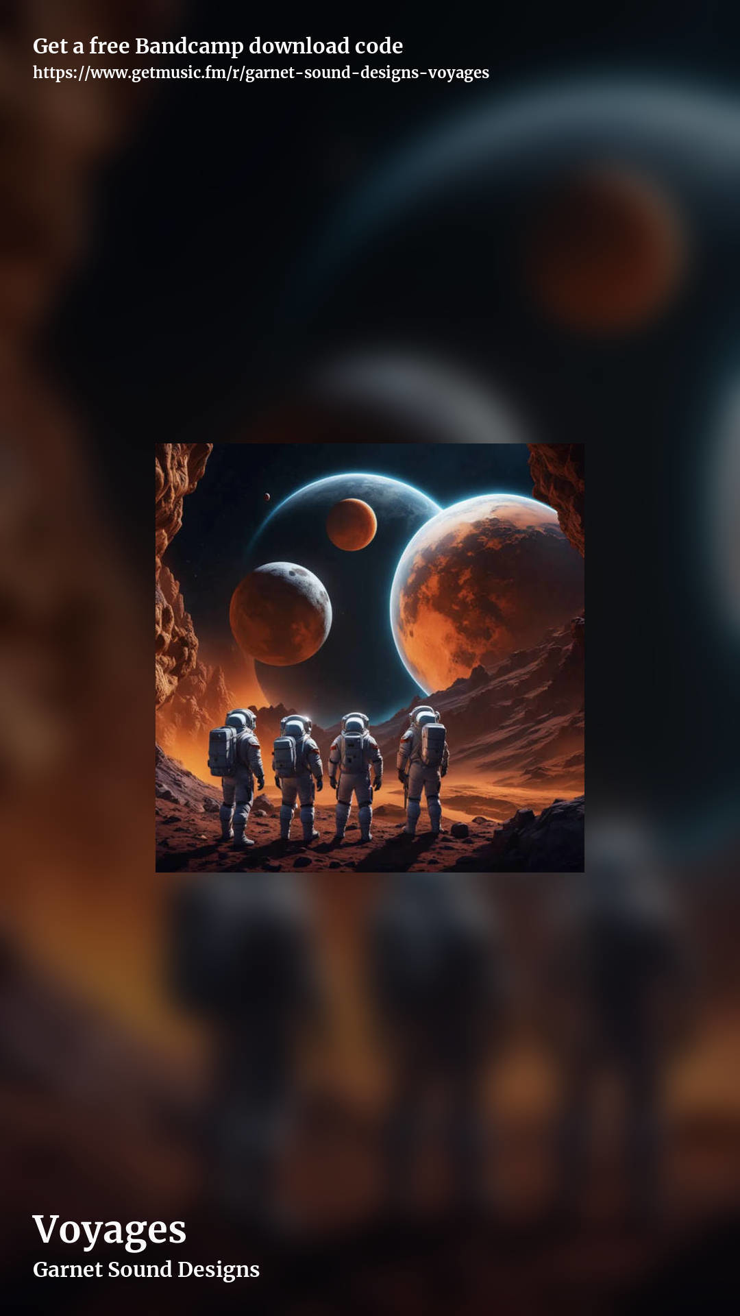 Voyages by Garnet Sound Designs, story promo share image