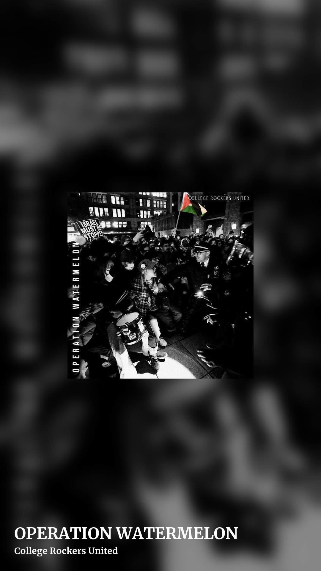 OPERATION WATERMELON by College Rockers United, story clean share image