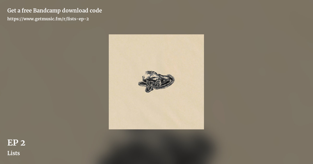 EP 2 by Lists, landscape promo share image