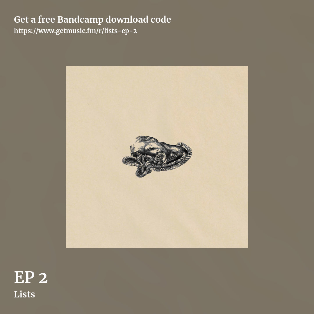 EP 2 by Lists, square promo share image