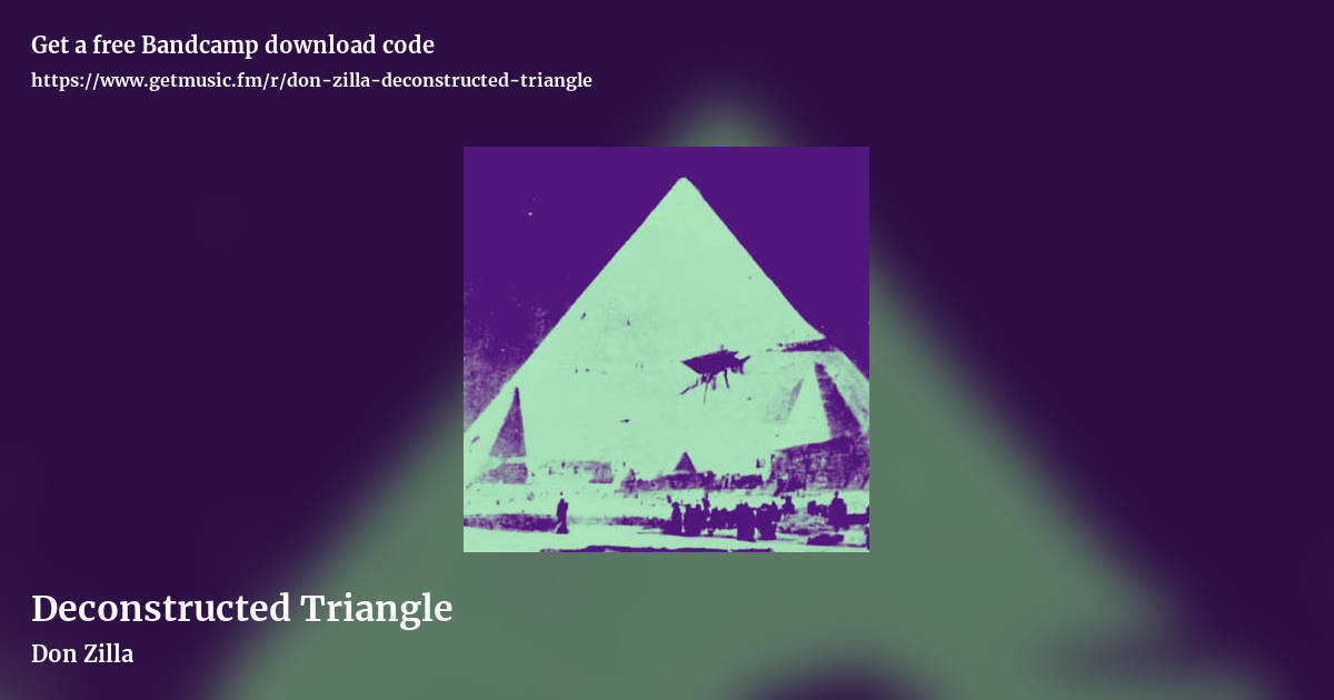 Deconstructed Triangle by Don Zilla , landscape promo share image