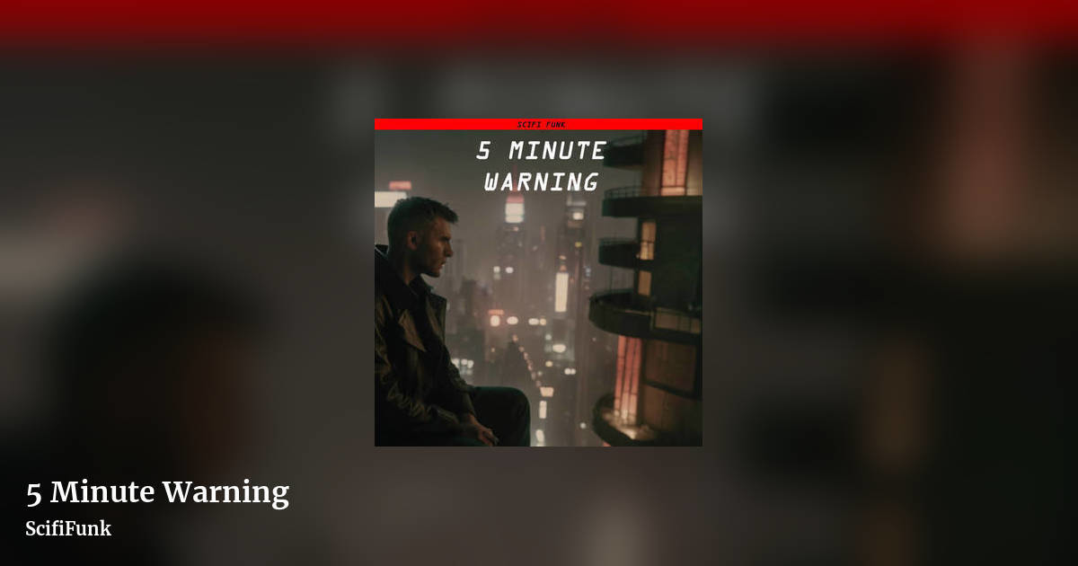 5 Minute Warning by ScifiFunk, landscape clean share image