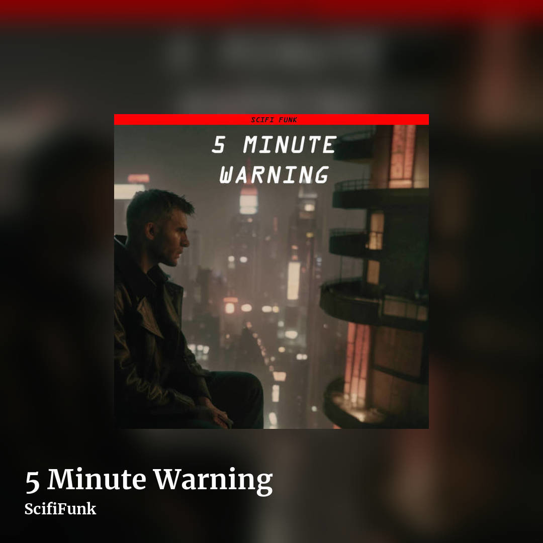 5 Minute Warning by ScifiFunk, square clean share image