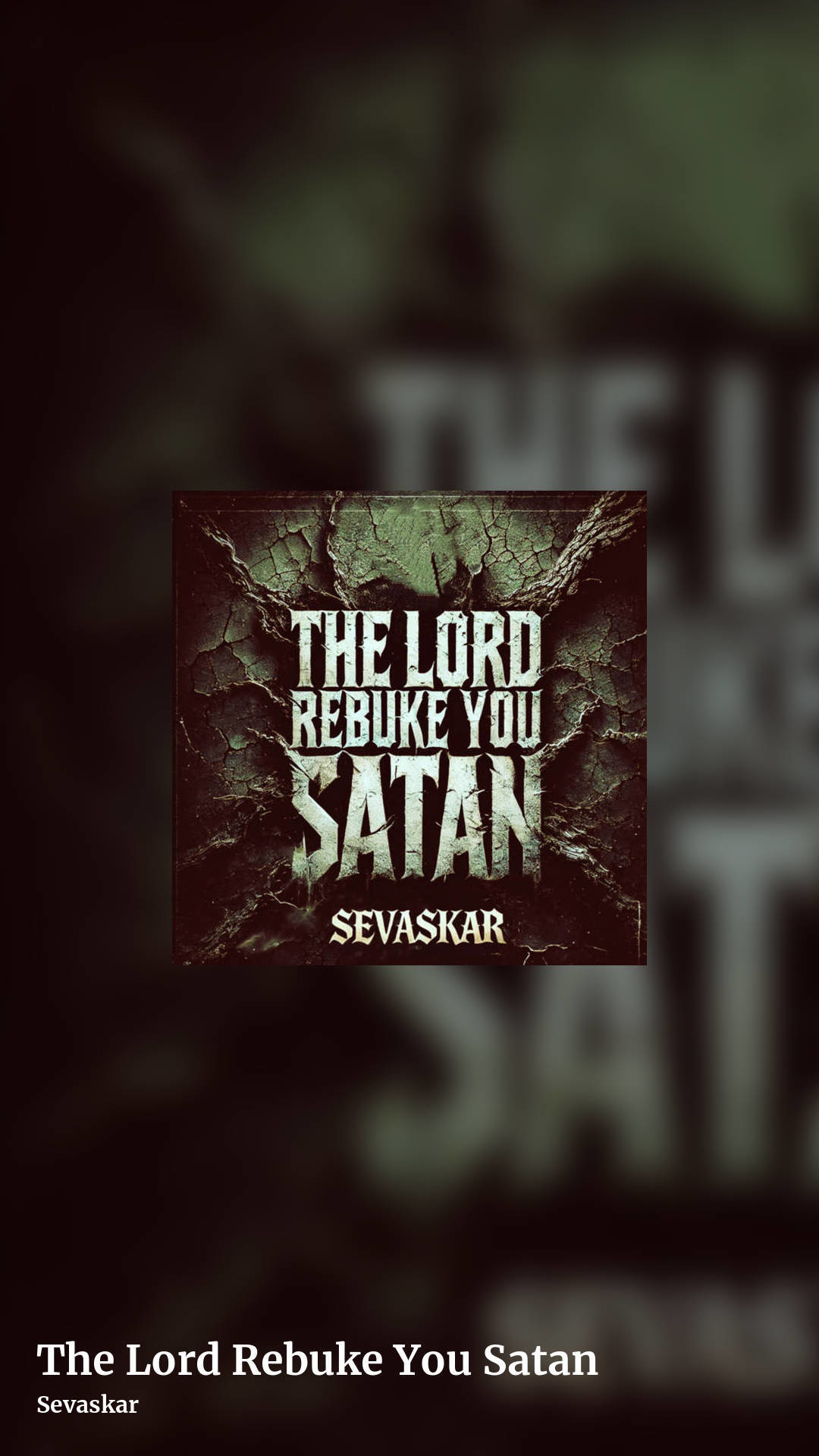 The Lord Rebuke You Satan by Sevaskar, story clean share image