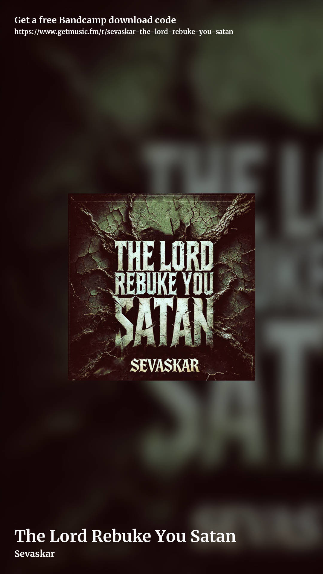 The Lord Rebuke You Satan by Sevaskar, story promo share image