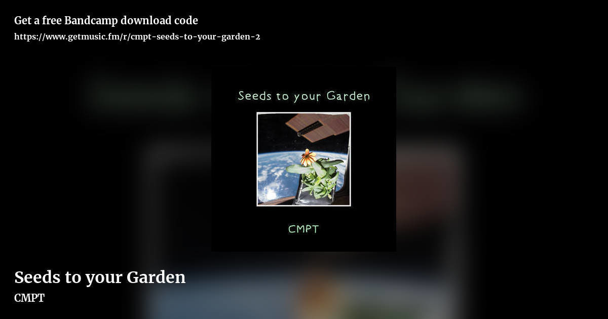 Seeds to your Garden by CMPT, landscape promo share image