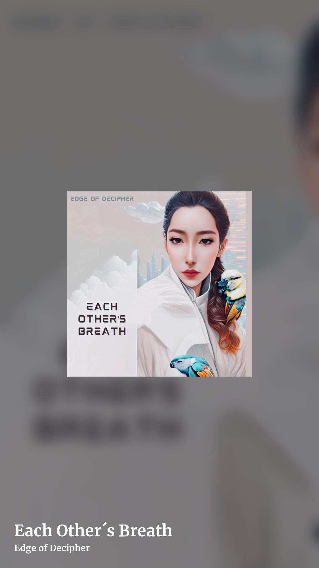 Each Other​´​s Breath by Edge of Decipher, story clean share image