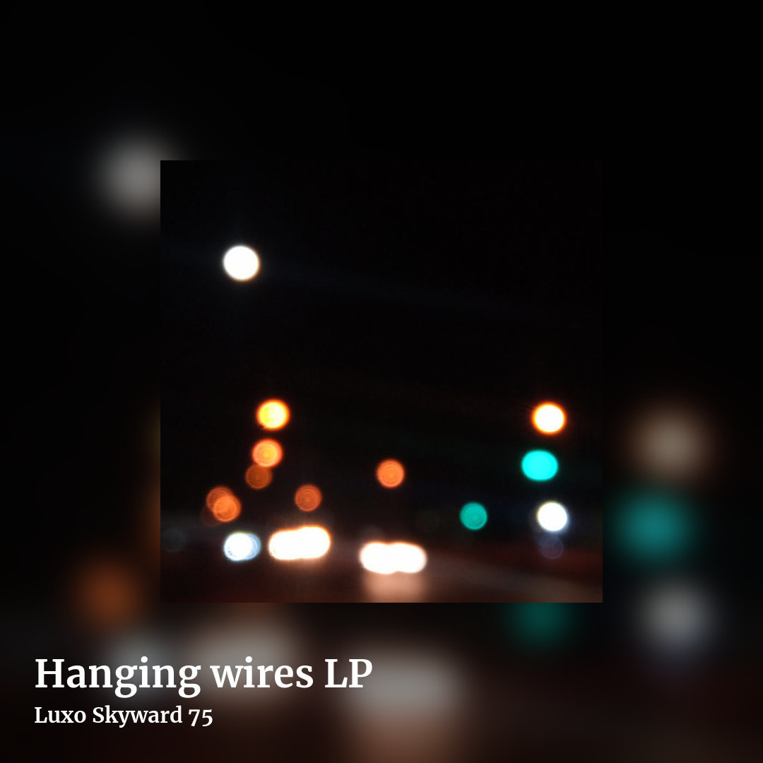 Hanging wires LP by Luxo Skyward 75, square clean share image