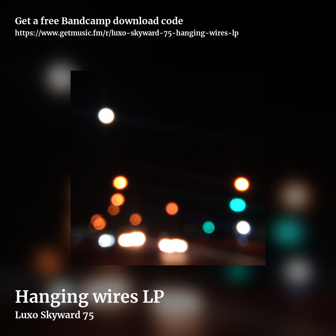 Hanging wires LP by Luxo Skyward 75, square promo share image