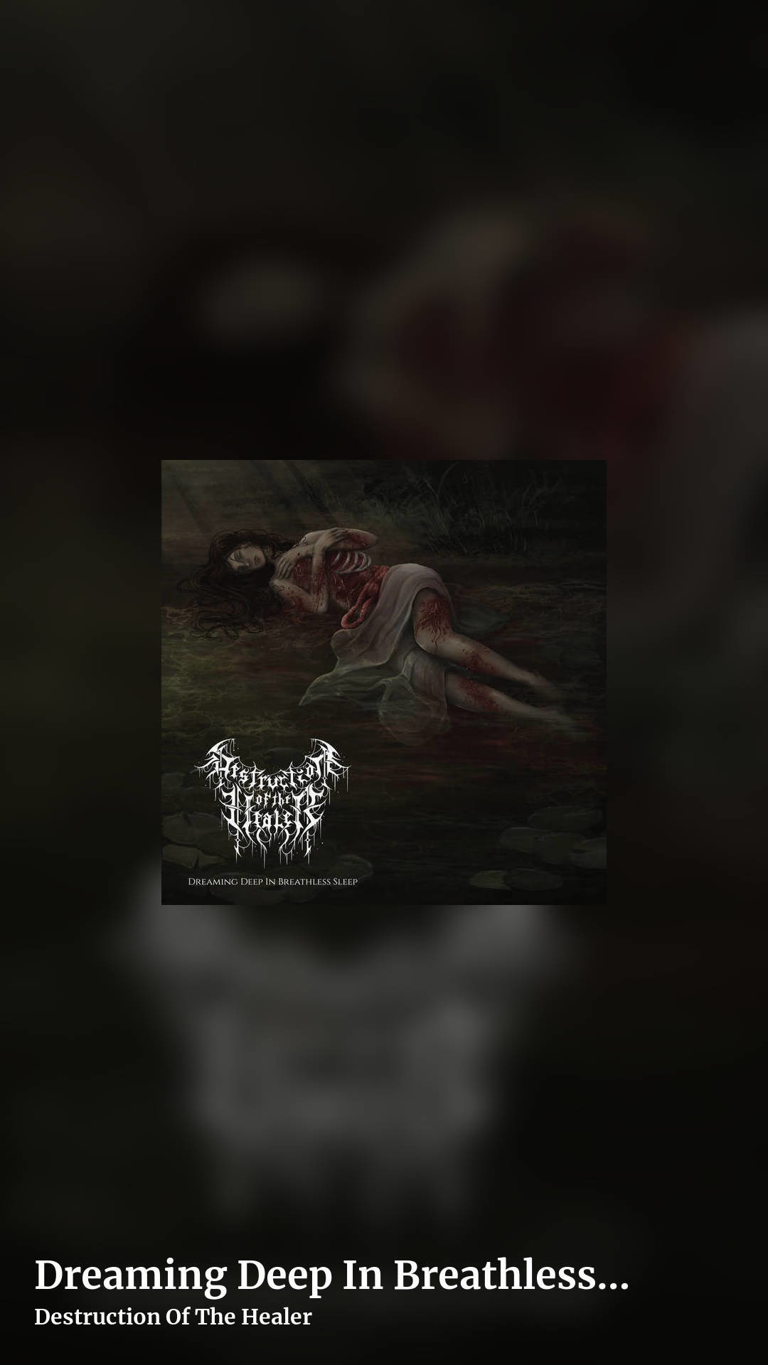 Dreaming Deep In Breathless Sleep by Destruction Of The Healer, story clean share image