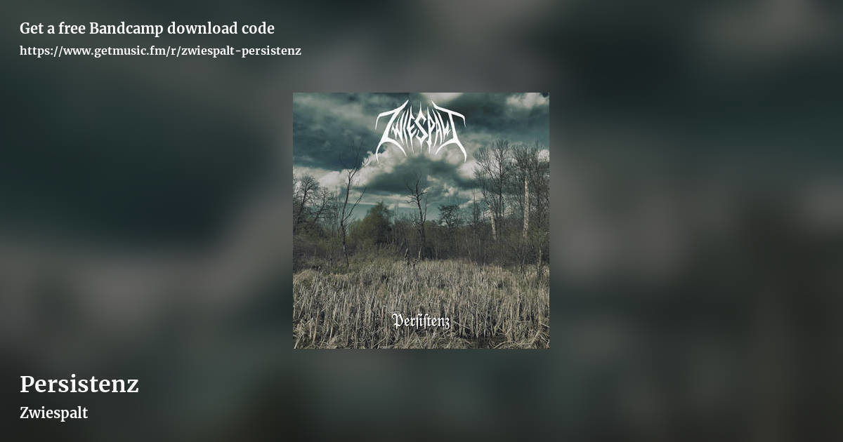 Persistenz by Zwiespalt, landscape promo share image