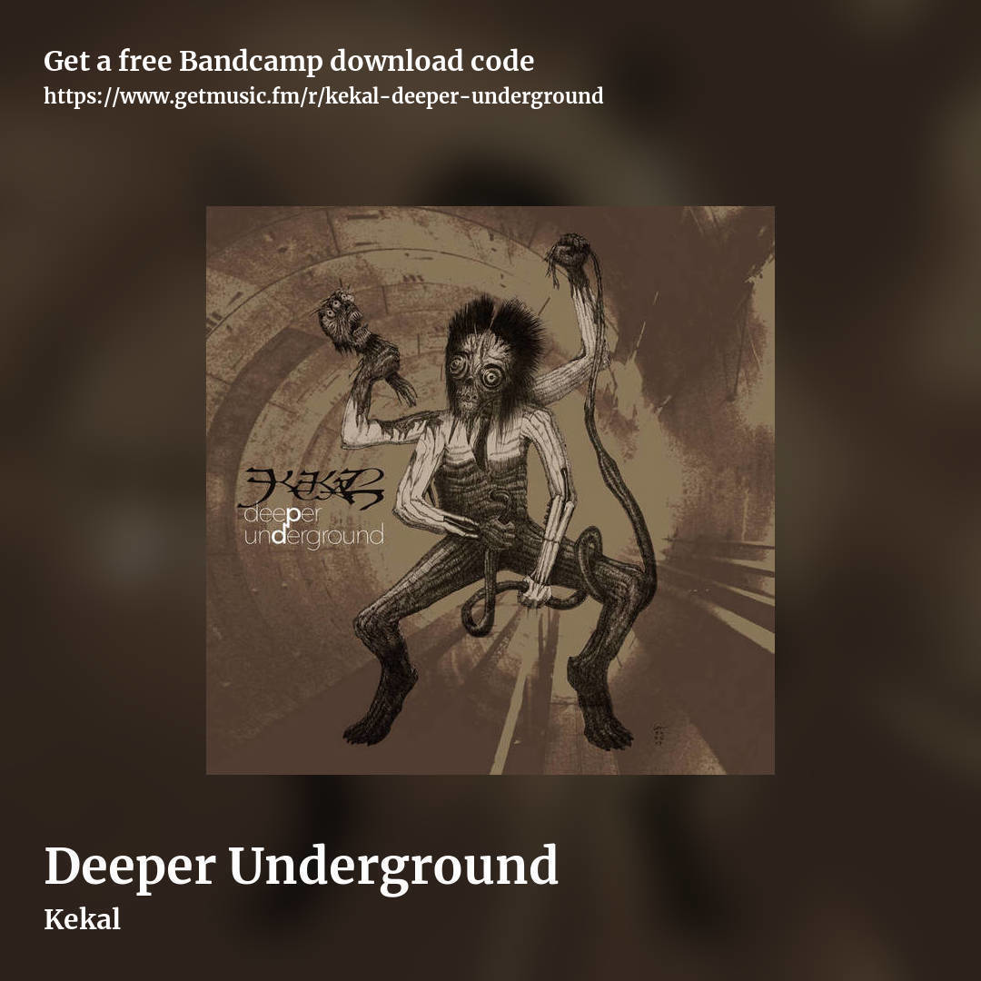 Deeper Underground by Kekal, square promo share image