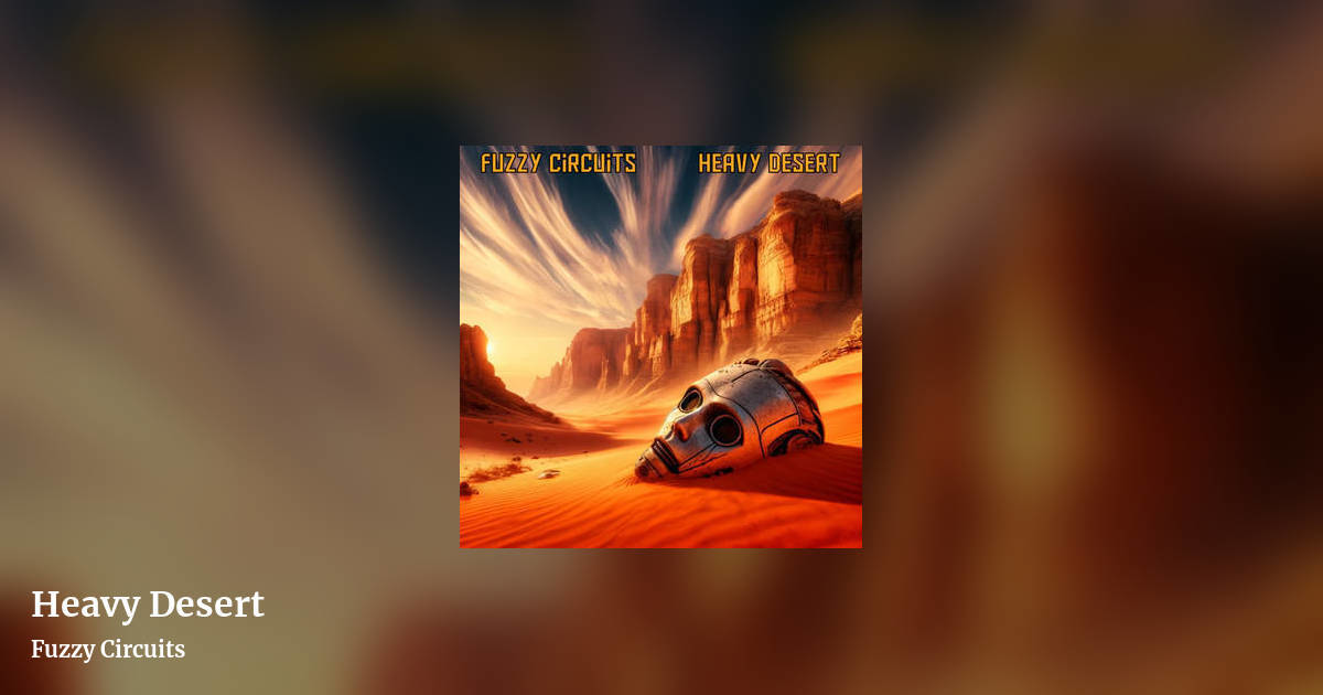 Heavy Desert by Fuzzy Circuits, landscape clean share image