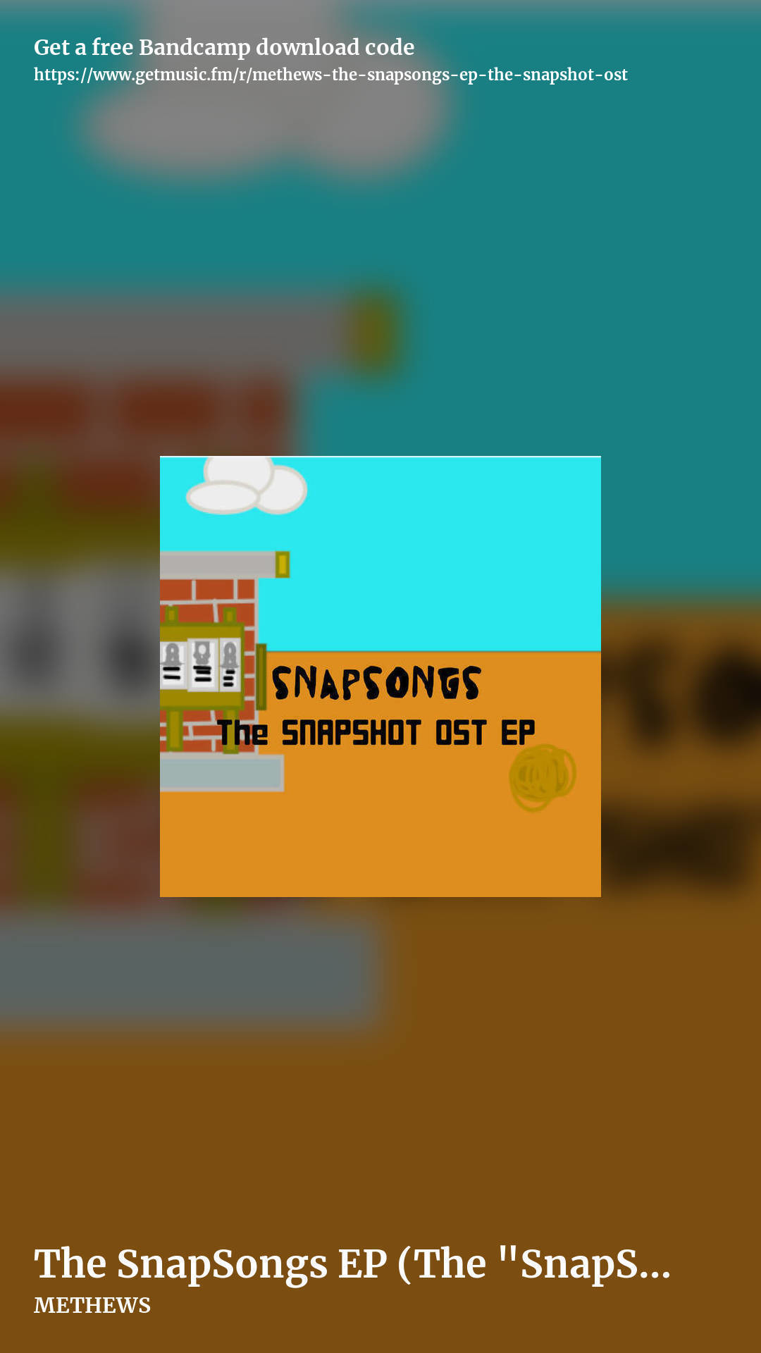 The SnapSongs EP (The "SnapShot" OST) by METHEWS, story promo share image