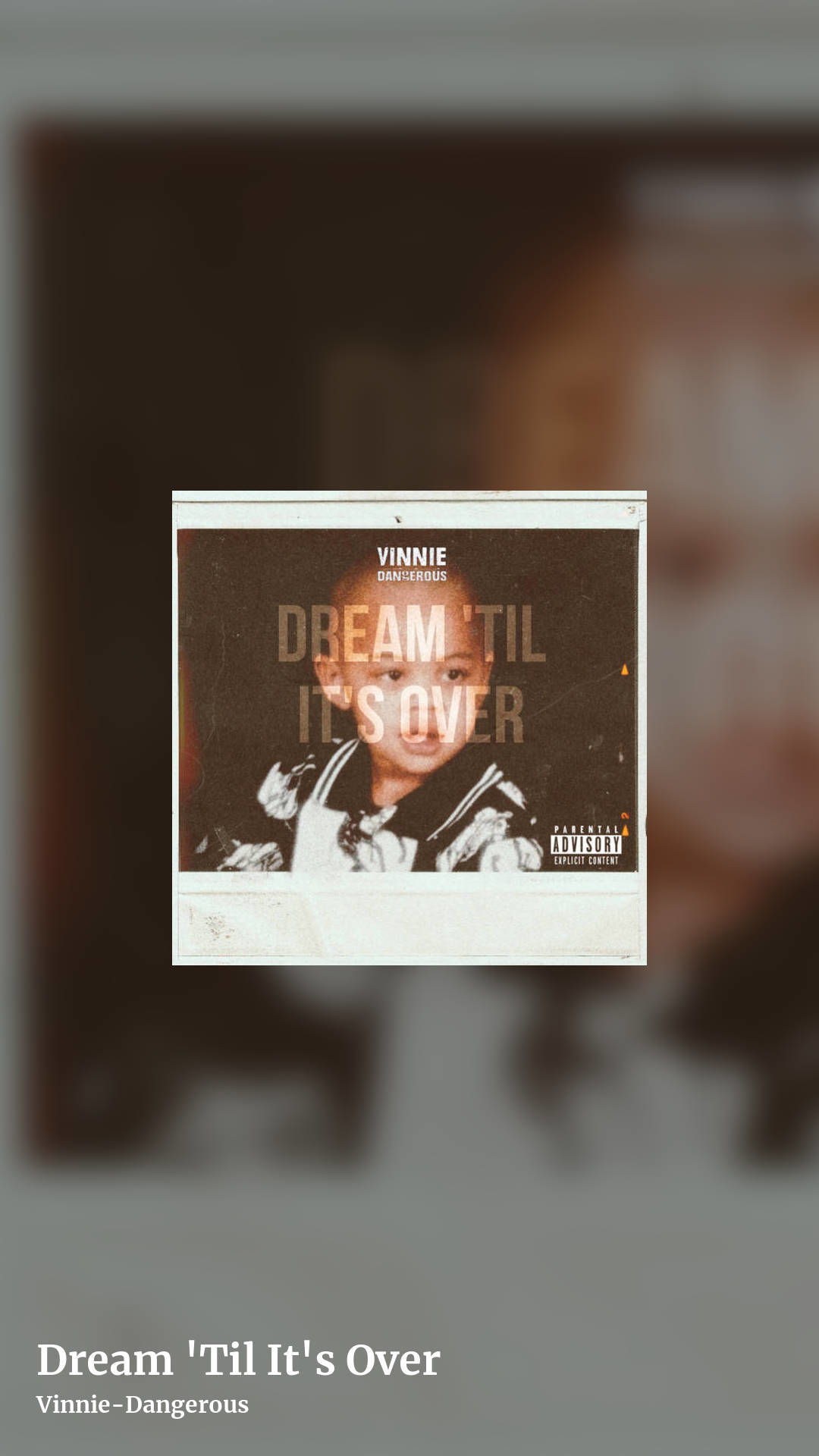 Dream 'Til It's Over by Vinnie-Dangerous, story clean share image