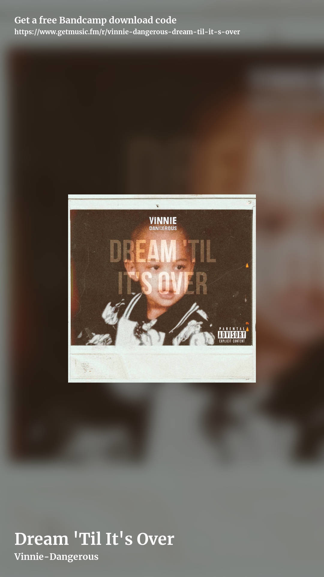 Dream 'Til It's Over by Vinnie-Dangerous, story promo share image