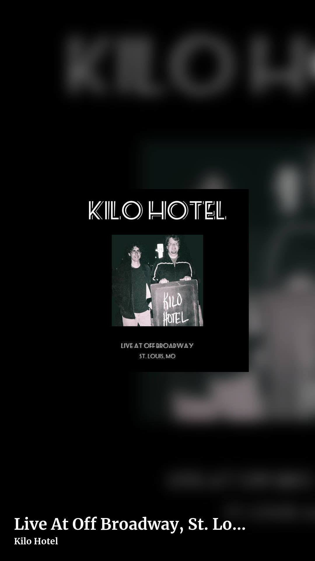 Live At Off Broadway, St. Louis, MO by Kilo Hotel, story clean share image