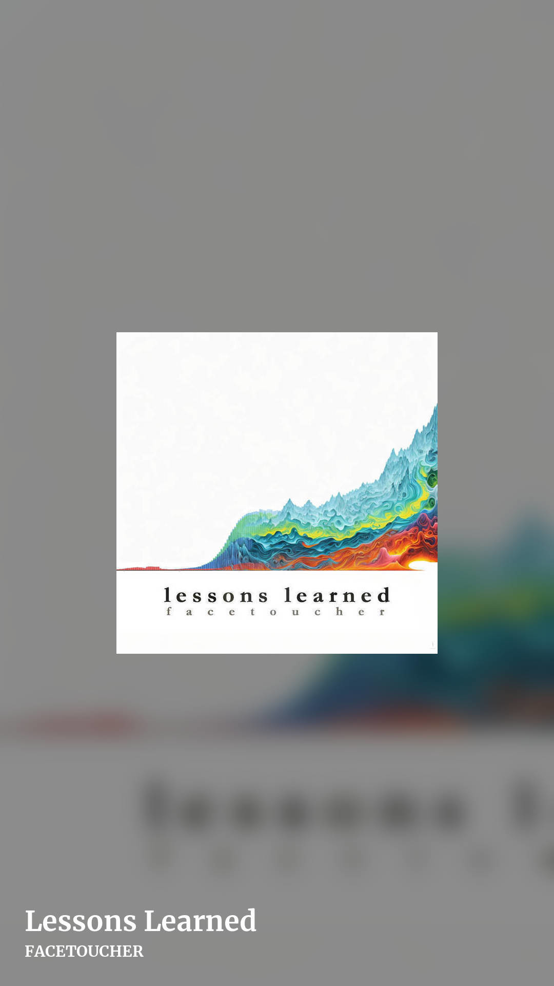Lessons Learned by FACETOUCHER, story clean share image
