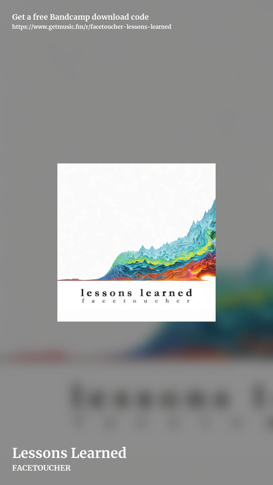 Lessons Learned by FACETOUCHER, story promo share image
