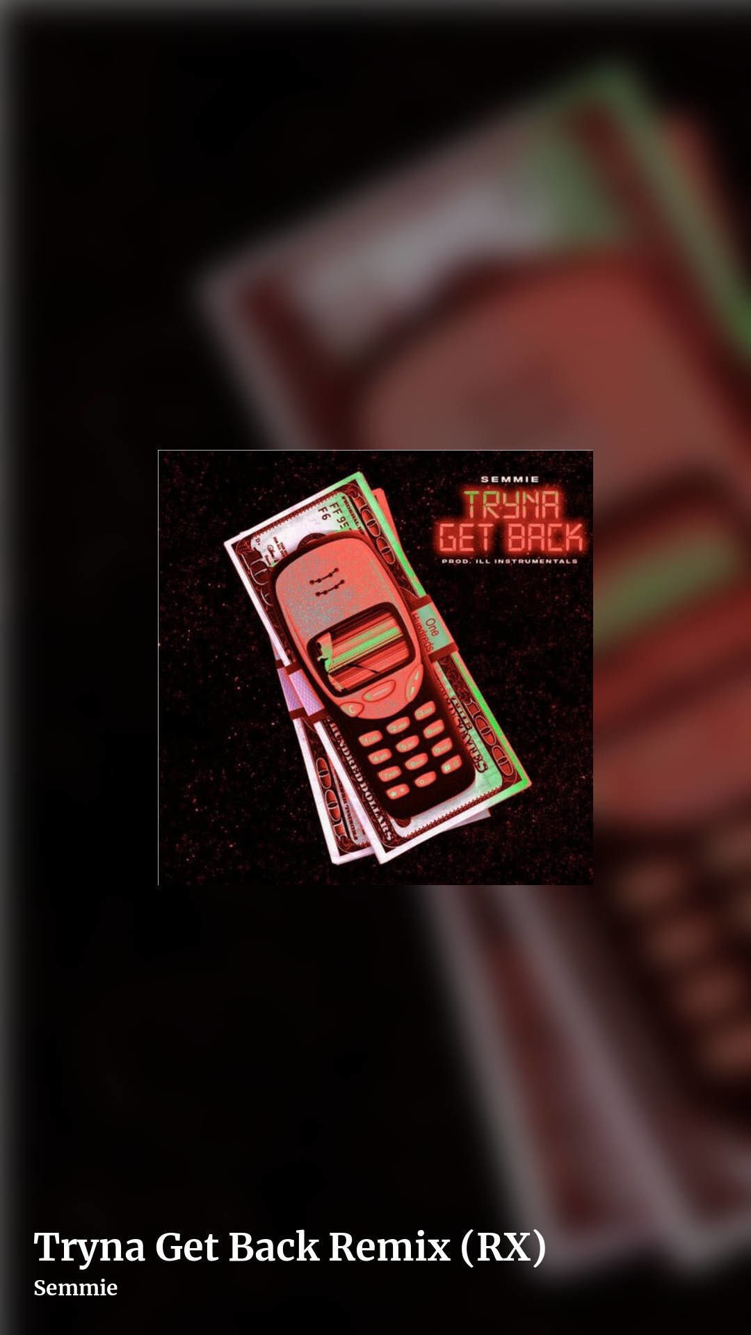 Tryna Get Back Remix (RX) by Semmie, story clean share image