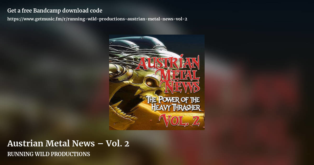 Austrian Metal News – Vol. 2 by RUNNING WILD PRODUCTIONS , landscape promo share image