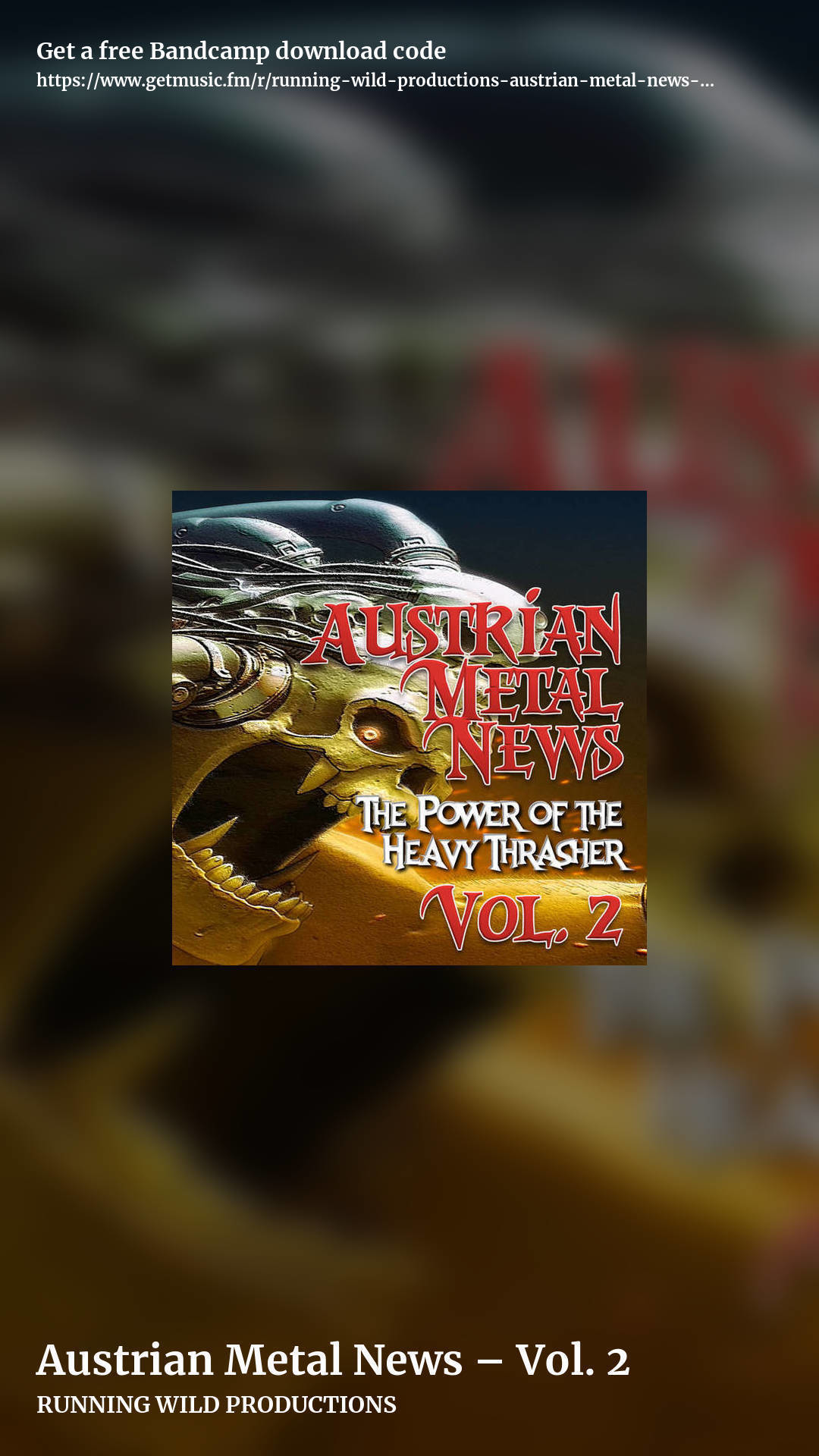 Austrian Metal News – Vol. 2 by RUNNING WILD PRODUCTIONS , story promo share image