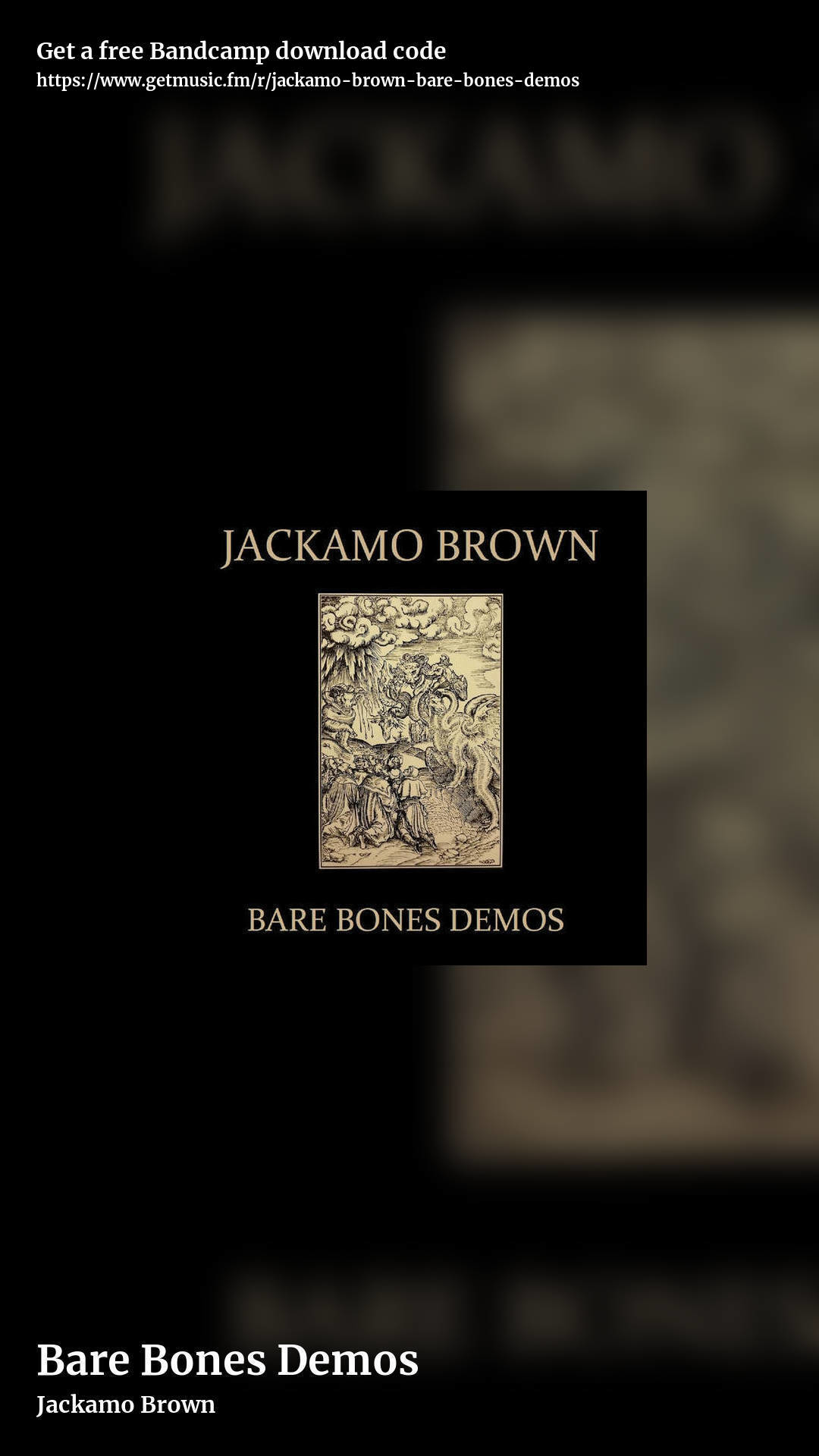 Bare Bones Demos by Jackamo Brown, story promo share image