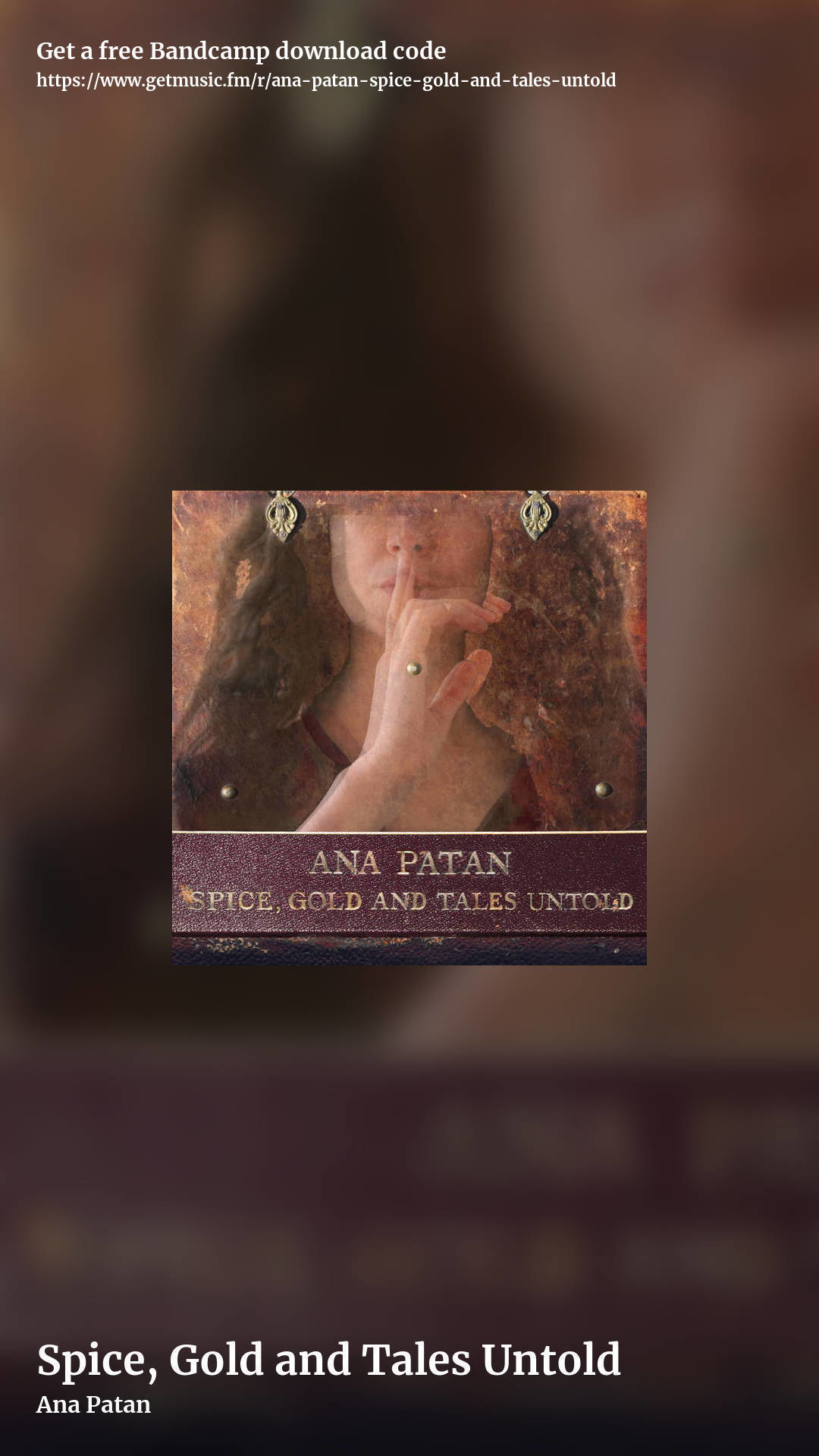 Spice, Gold and Tales Untold by Ana Patan, story promo share image