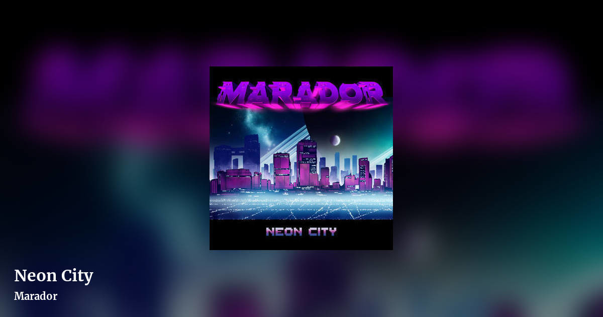 Neon City by Marador, landscape clean share image