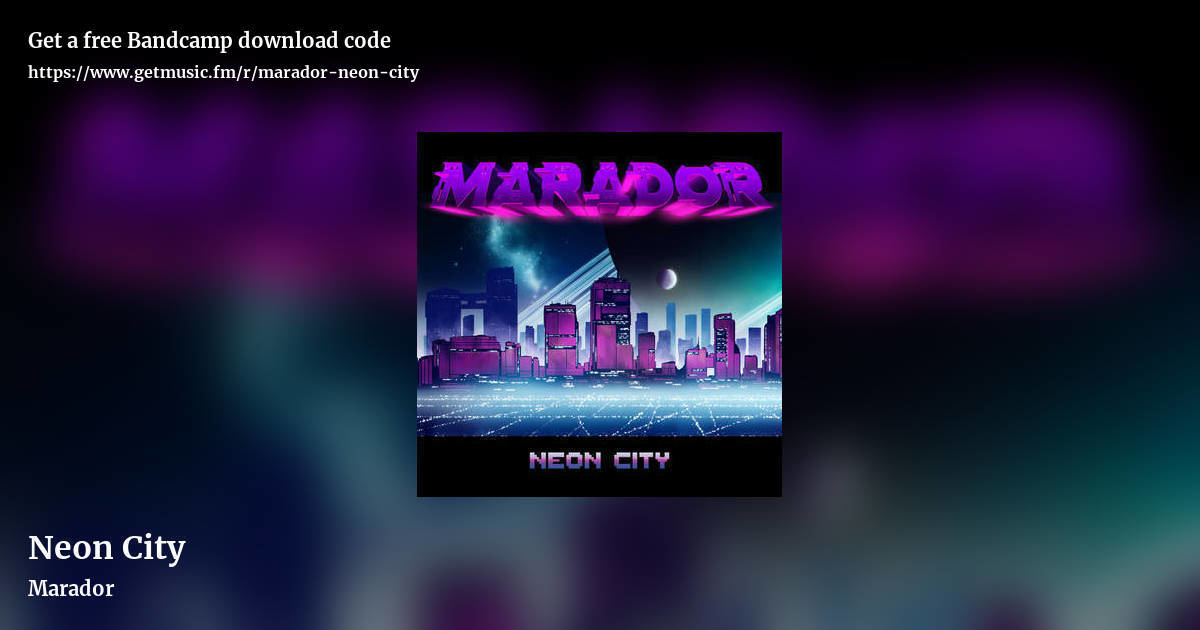 Neon City by Marador, landscape promo share image