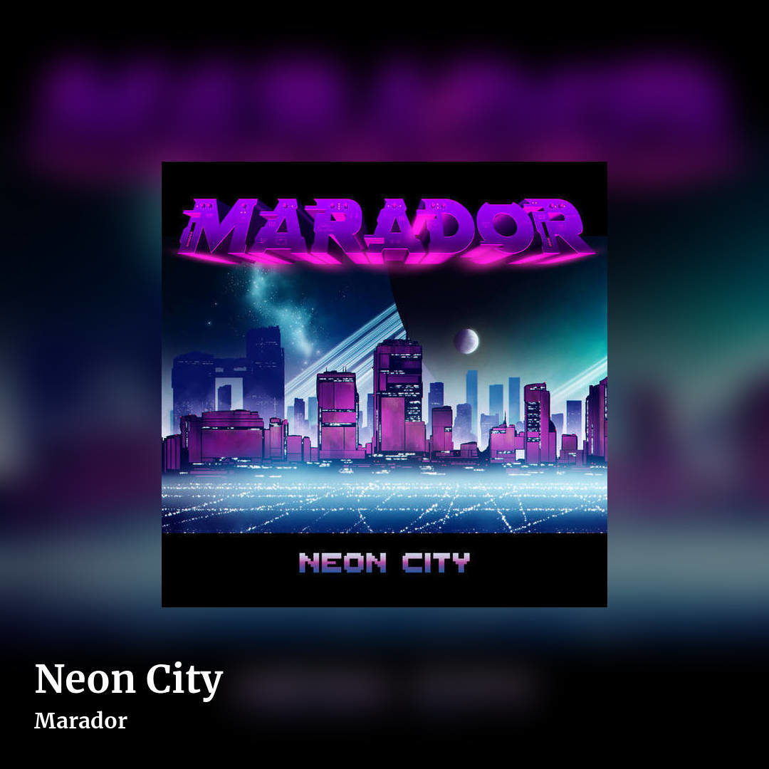 Neon City by Marador, square clean share image