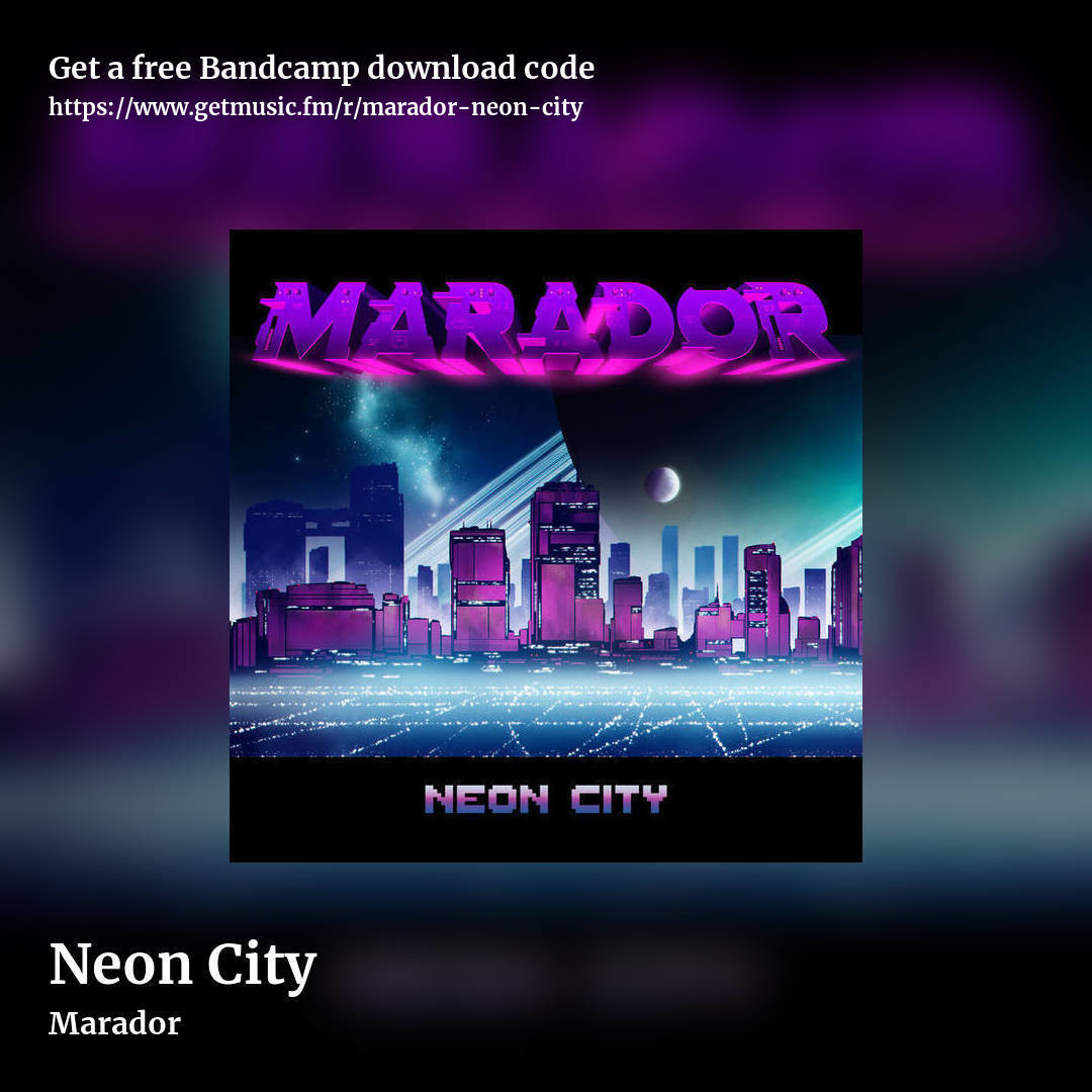 Neon City by Marador, square promo share image