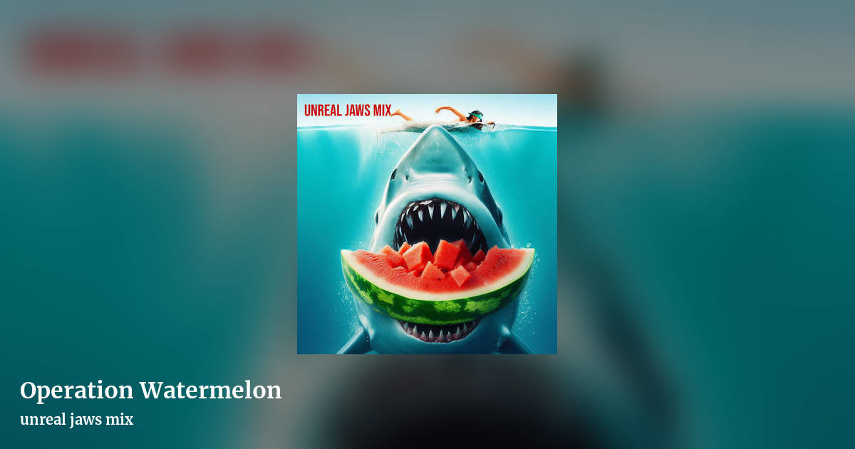 Operation Watermelon by unreal jaws mix, landscape clean share image