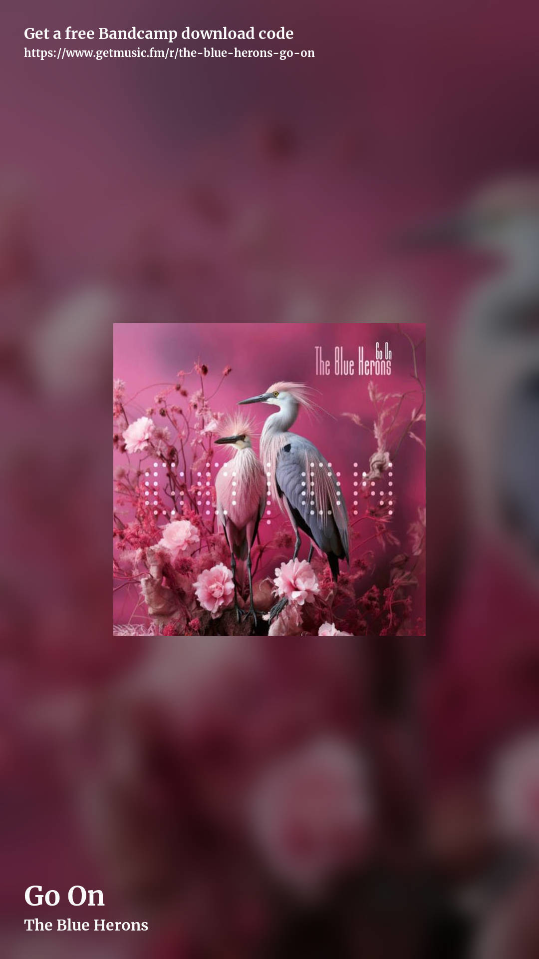 Go On by The Blue Herons , story promo share image