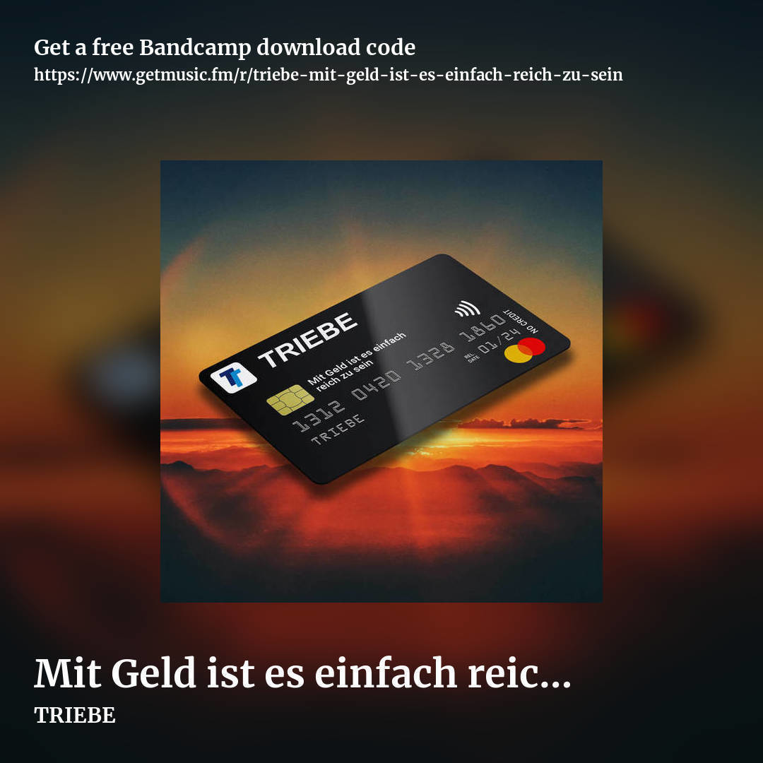 Mit Geld ist es einfach reich zu sein by TRIEBE, square promo share image