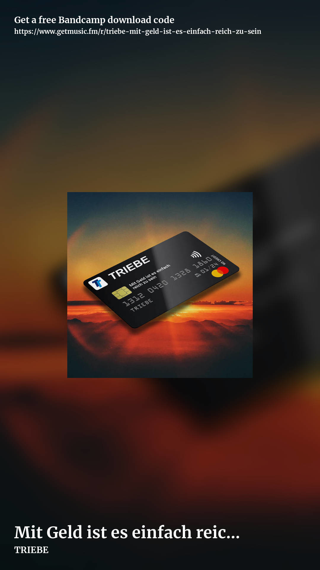 Mit Geld ist es einfach reich zu sein by TRIEBE, story promo share image