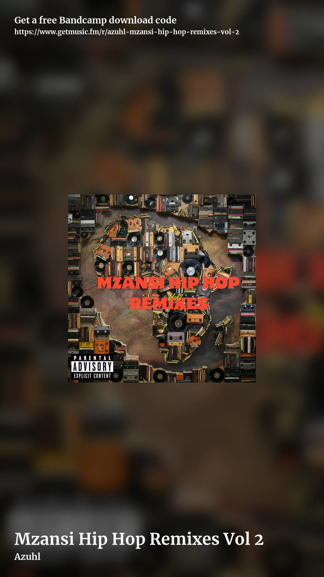 Mzansi Hip Hop Remixes Vol 2 by Azuhl, story promo share image