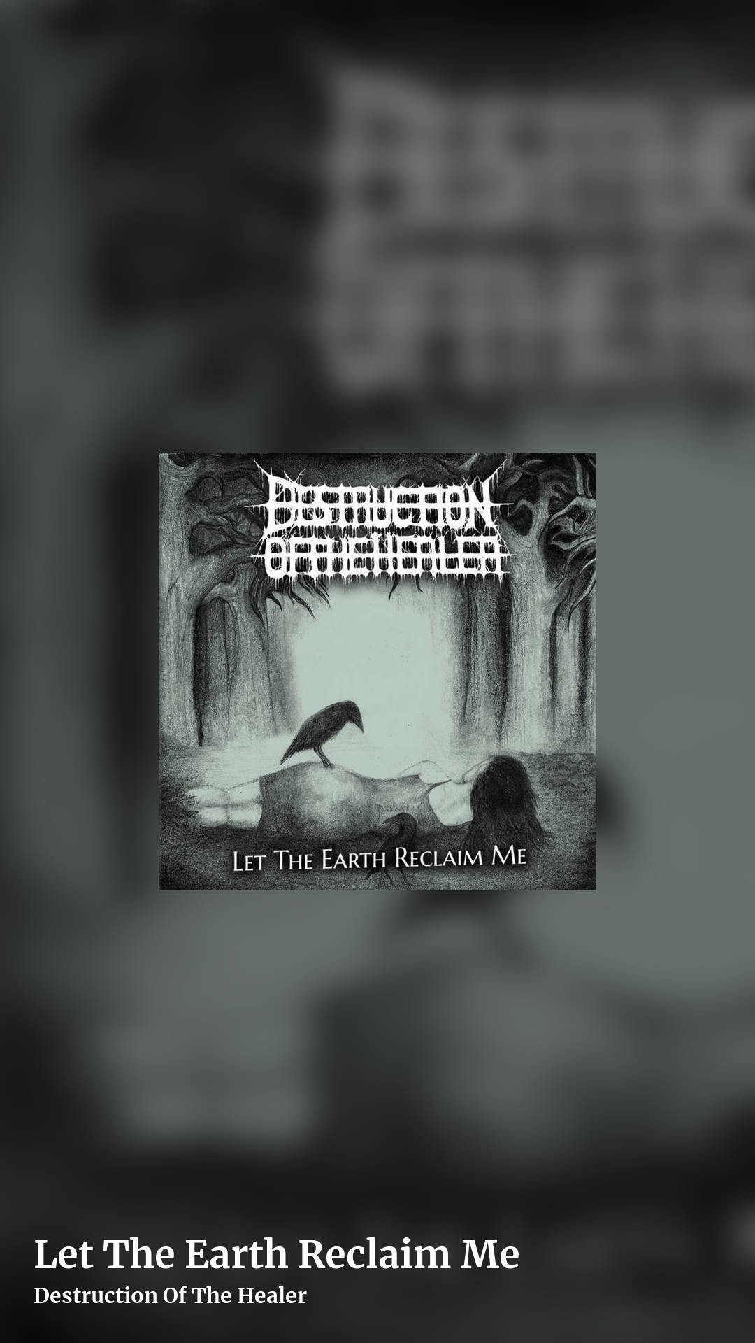 Let The Earth Reclaim Me by Destruction Of The Healer, story clean share image