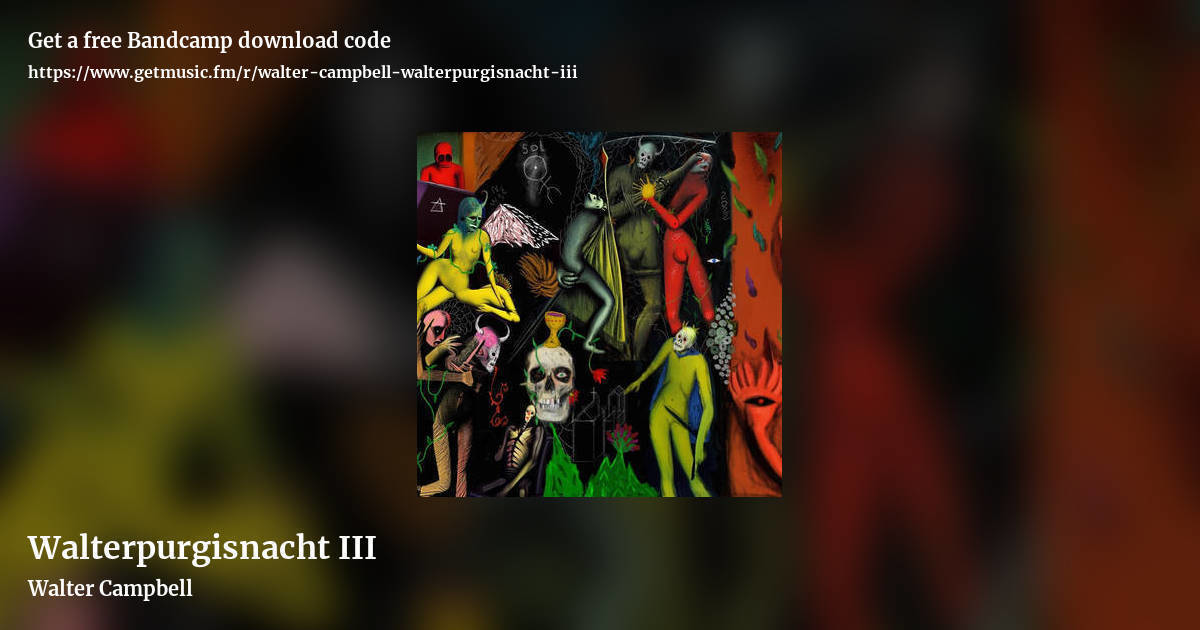 Walterpurgisnacht III by Walter Campbell, landscape promo share image