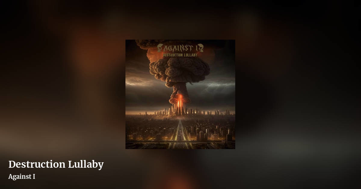 Destruction Lullaby by Against I, landscape clean share image