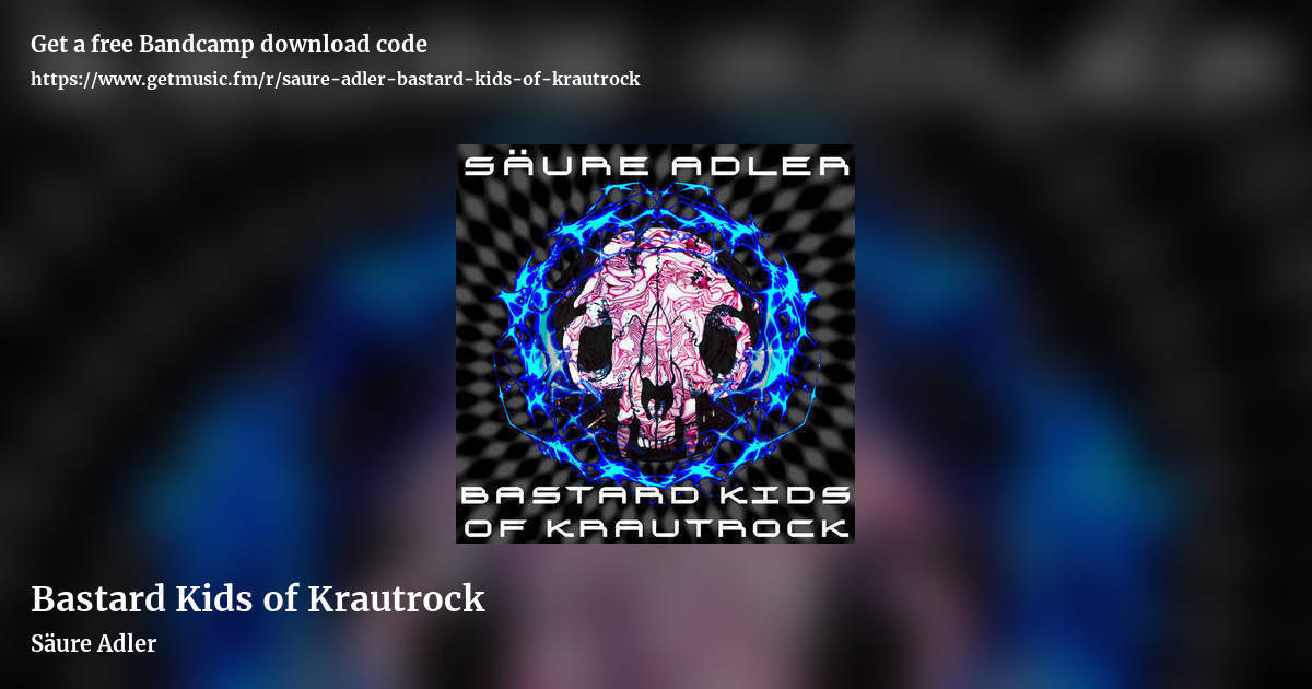 Bastard Kids of Krautrock by Säure Adler, landscape promo share image