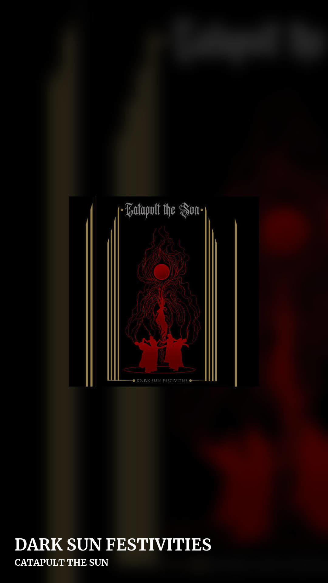 DARK SUN FESTIVITIES by CATAPULT THE SUN, story clean share image