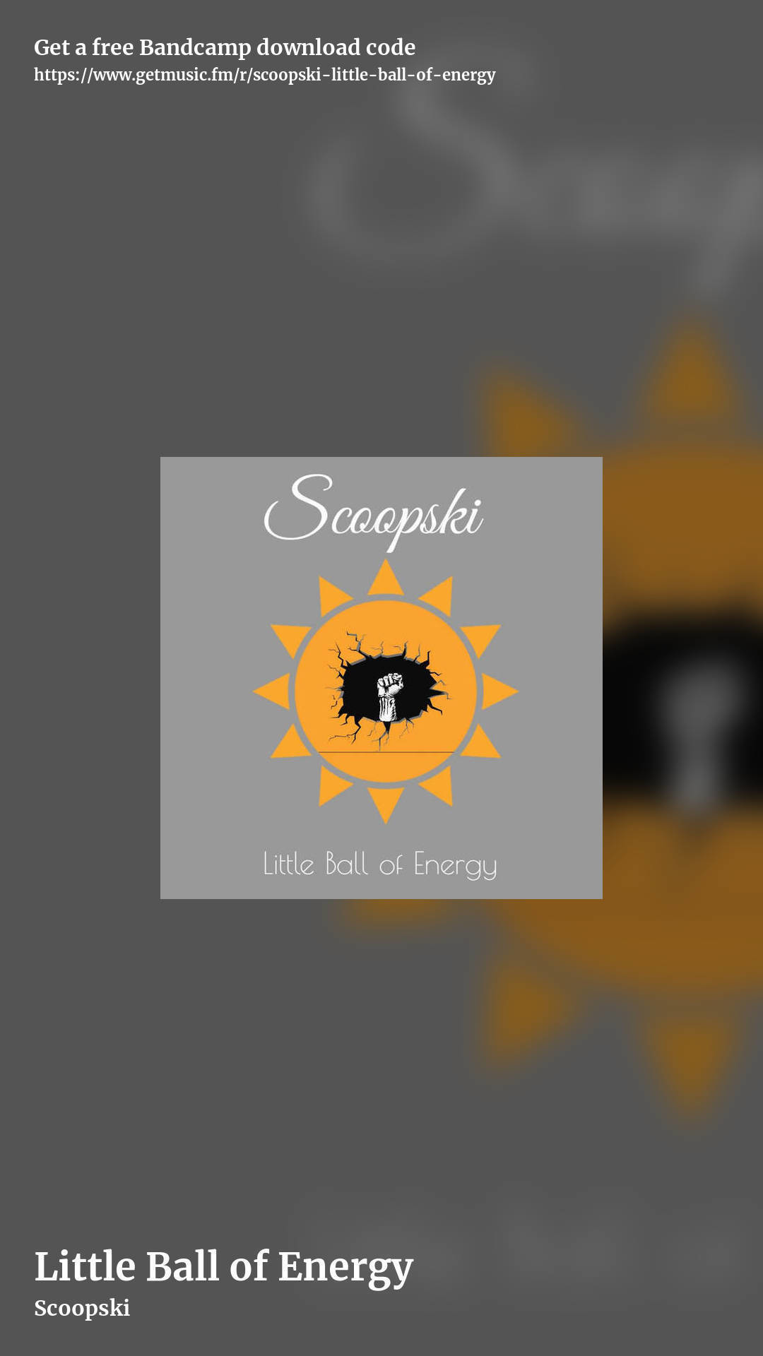 Little Ball of Energy by Scoopski, story promo share image
