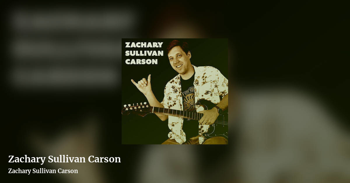 Zachary Sullivan Carson by Zachary Sullivan Carson, landscape clean share image