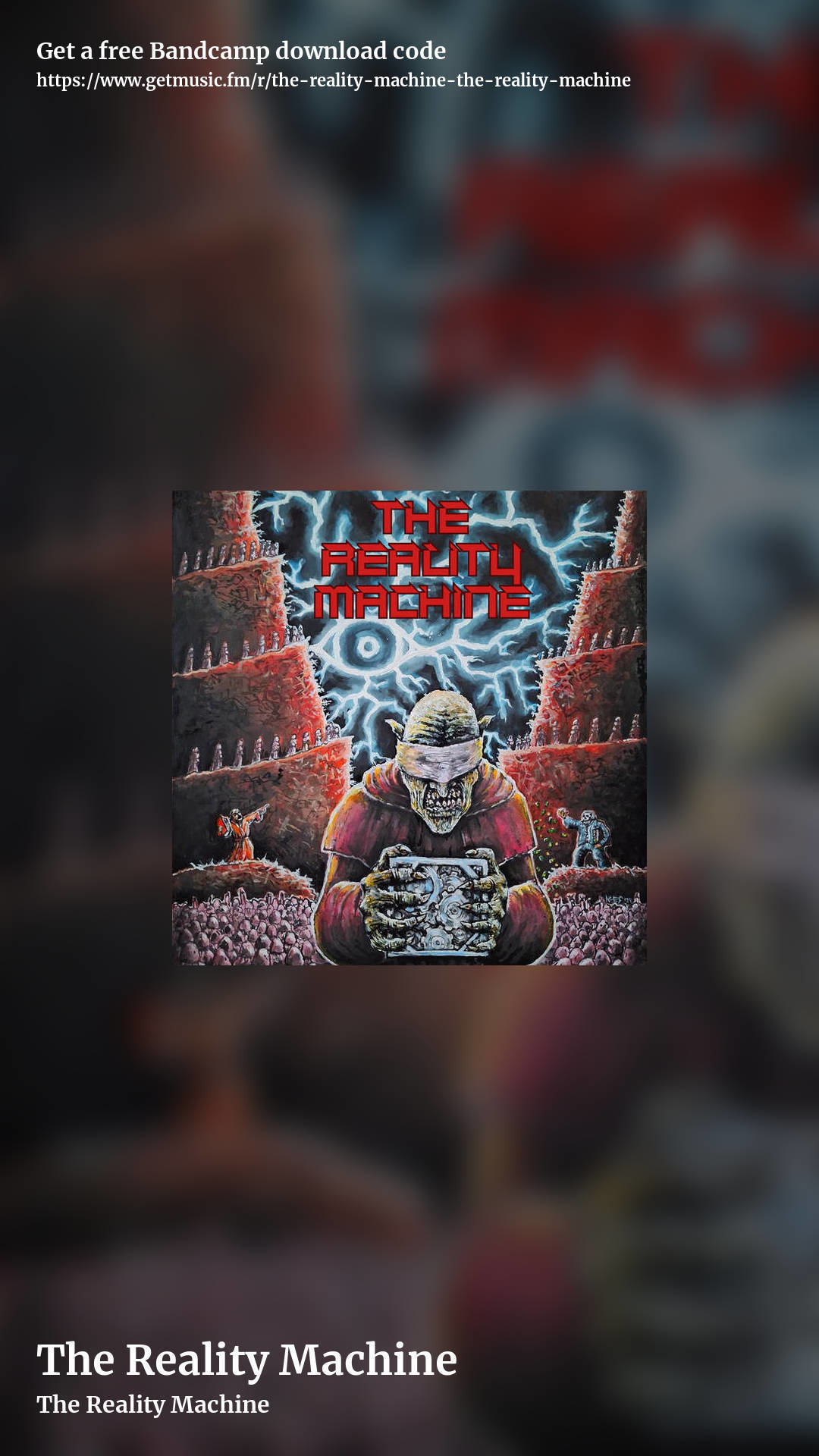 The Reality Machine by The Reality Machine, story promo share image
