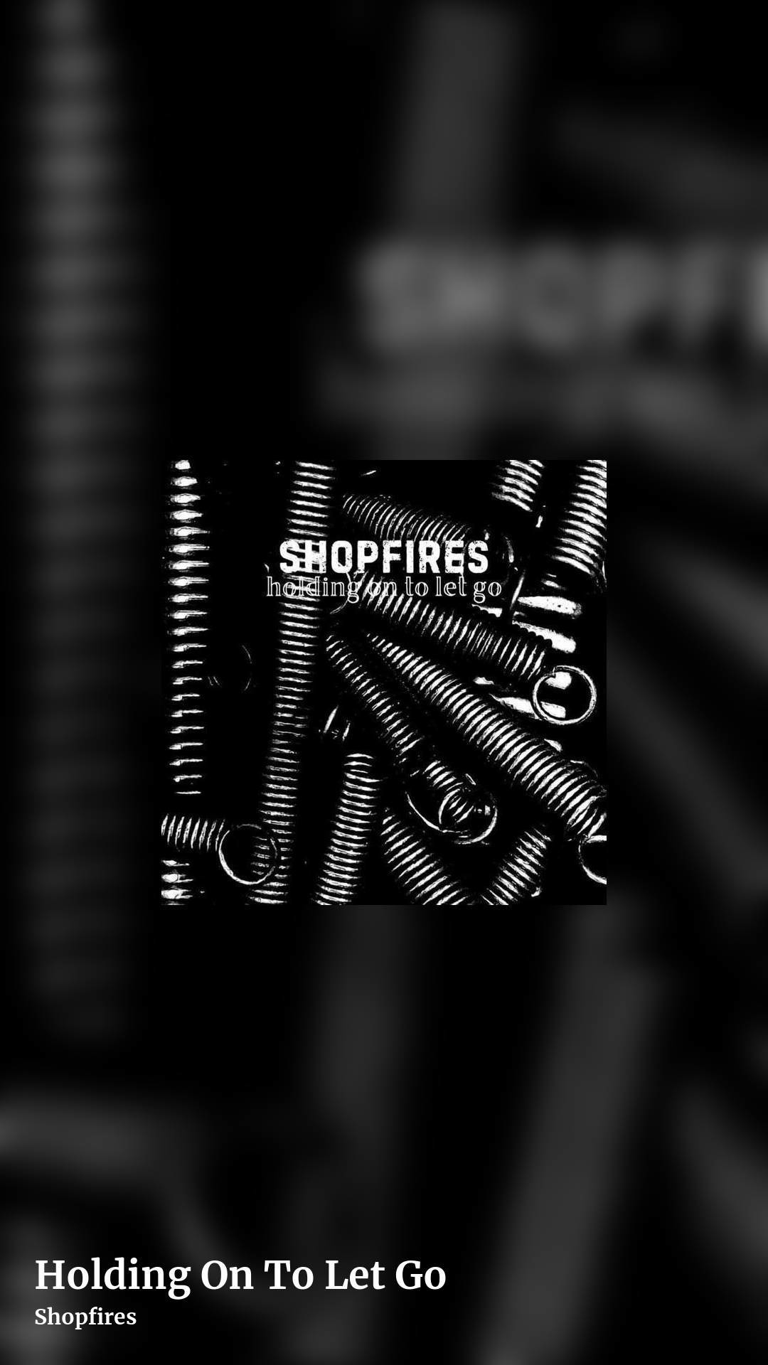 Holding On To Let Go by Shopfires, story clean share image