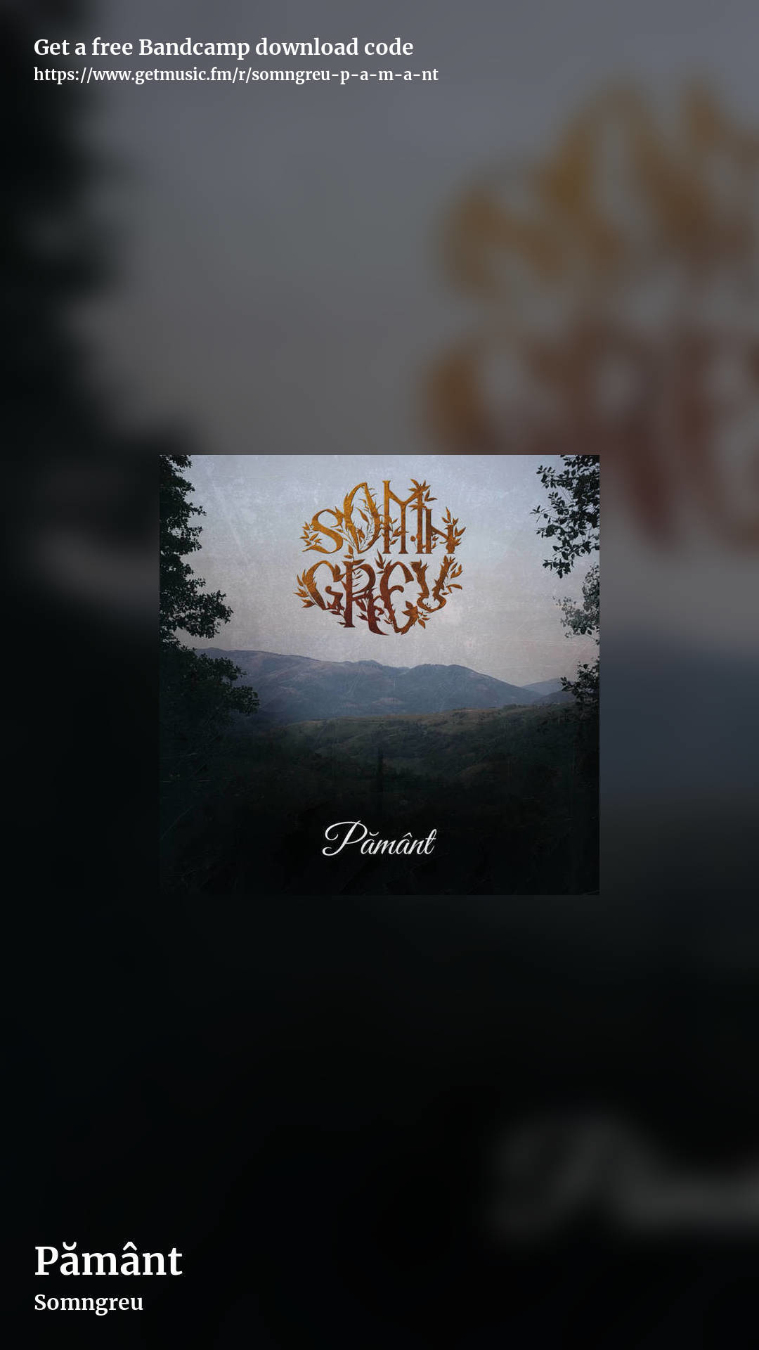 P​ă​m​â​nt by Somngreu, story promo share image