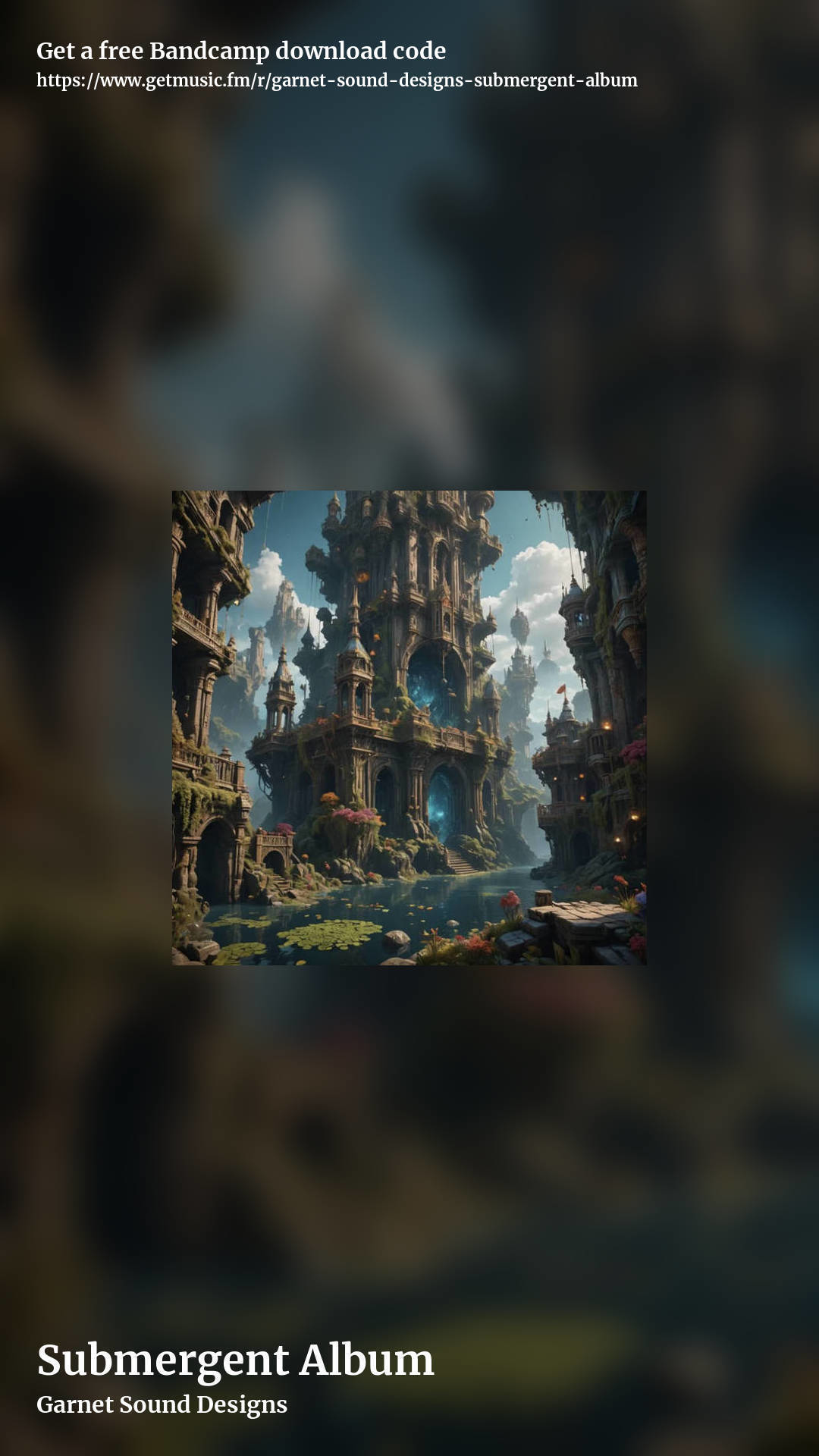 Submergent Album by Garnet Sound Designs, story promo share image
